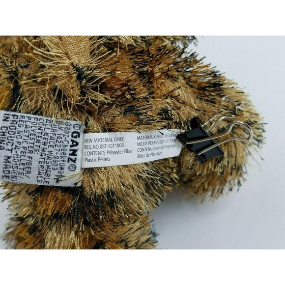 Ganz Webkinz Leopard Plush 9" HM031 No Code Spotted Stuffed Animal Toy - Picture 11 of 11